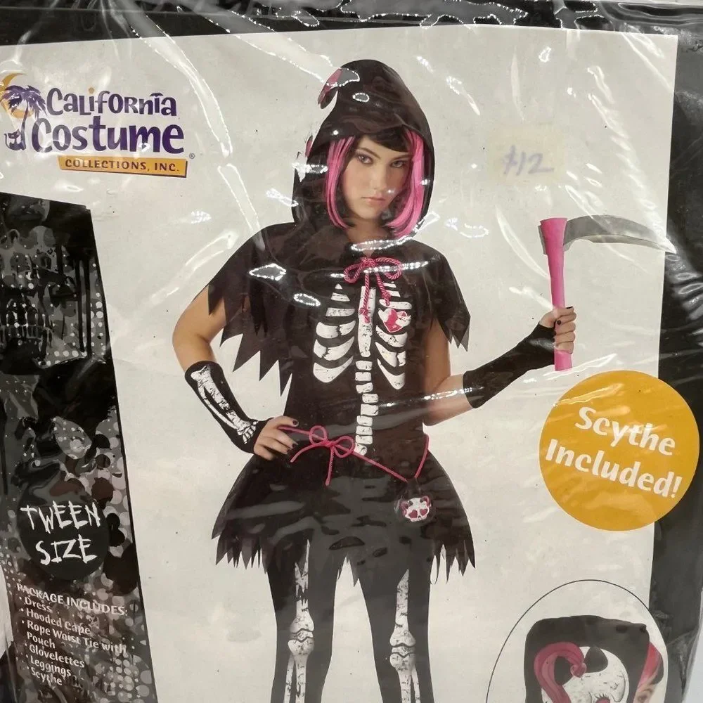 New California Costume Tween The Love Reaper Costume - Size L